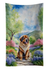 Tibetan Mastiff Spring Path Kitchen Towel Dish Cloths Guest Hand Towel Decorative Bathroom Towel for Face,Tea, Dishcloth, Kitchen and Bath