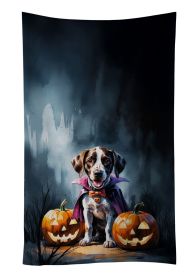 German Shorthaired Pointer Puppy Halloween Kitchen Towel Dish Cloths Guest Hand Towel Decorative Bathroom Towel for Face,Tea, Dishcloth